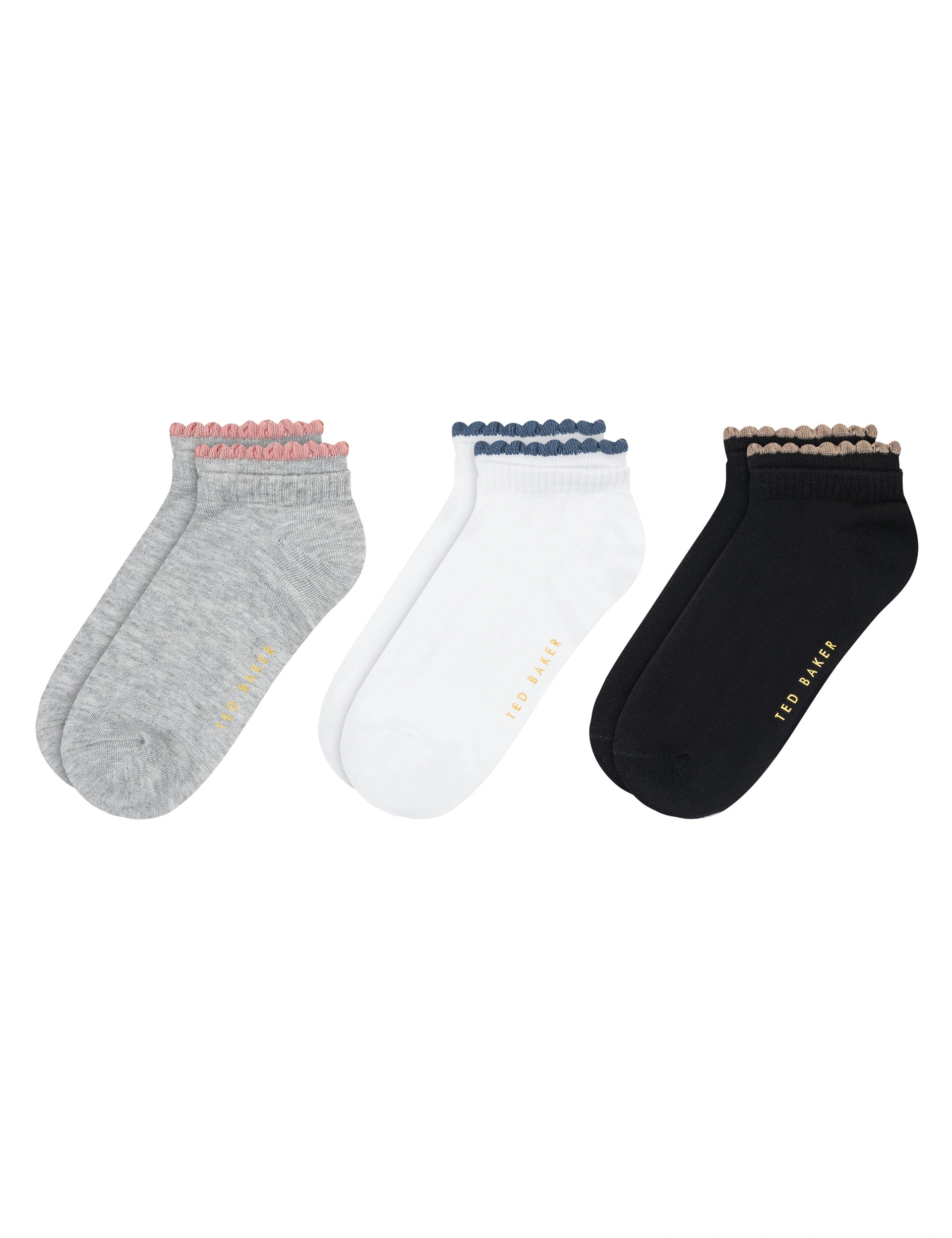 3 paar dames sokken met dubbele manchet en laag uitgesneden design: comfortabel en stijlvol, perfect voor elke dag!